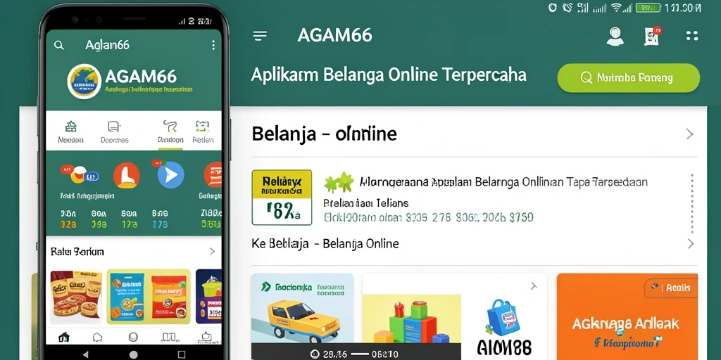 Antarmuka pengguna AGAM66 yang intuitif dan menarik.
