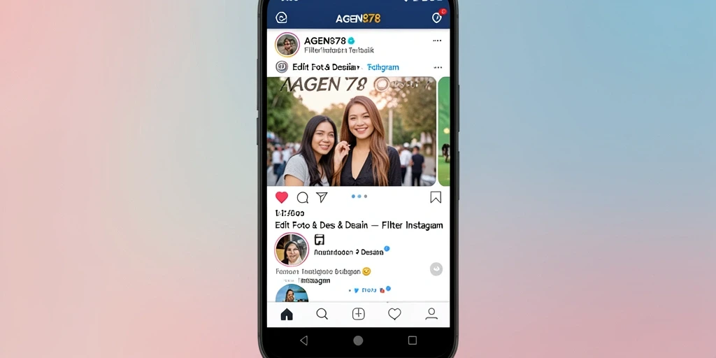 Antarmuka AGEN878 yang mudah digunakan dengan berbagai filter berkualitas.