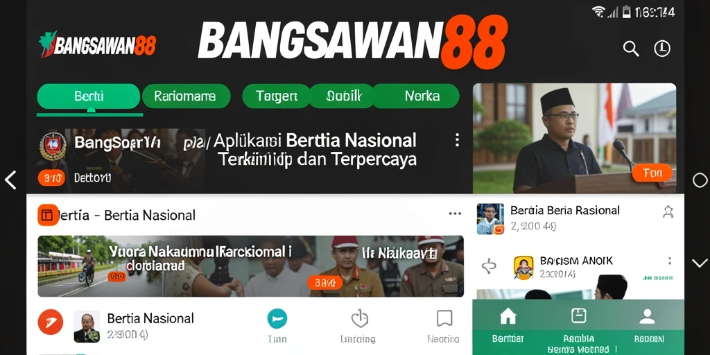 Tampilan antarmuka BANGSAWAN88 yang informatif dan mudah digunakan.
