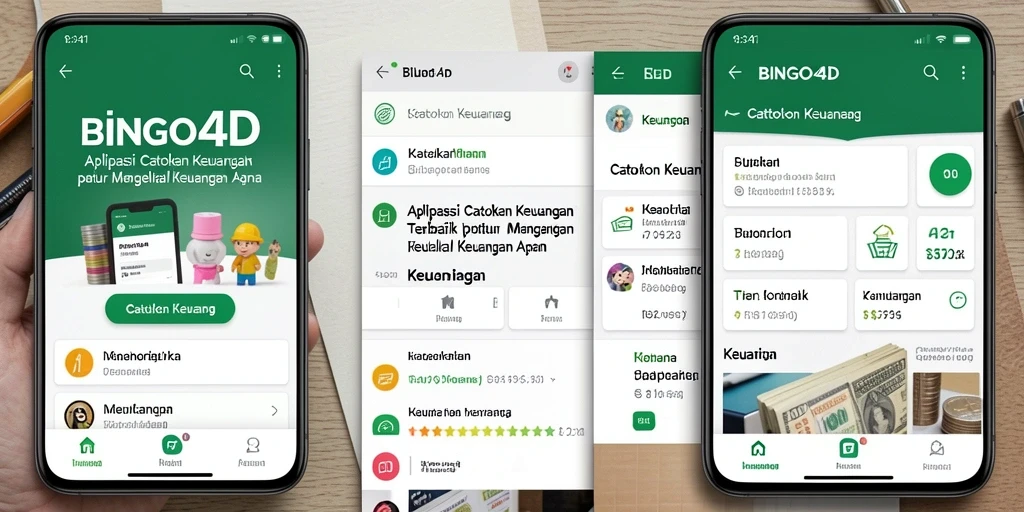 Antarmuka aplikasi BINGO4D yang intuitif dan fungsional.