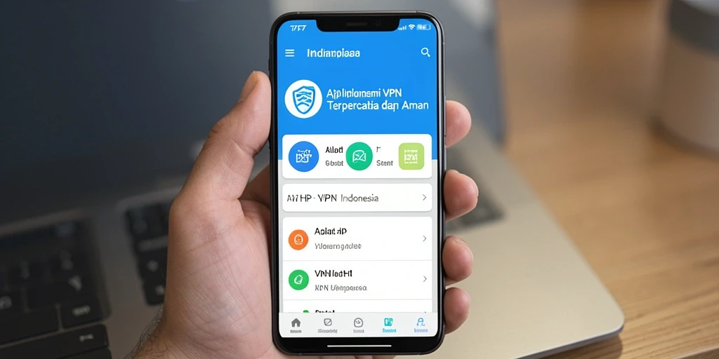 Antarmuka F7F7 dengan fitur VPN yang mudah digunakan.