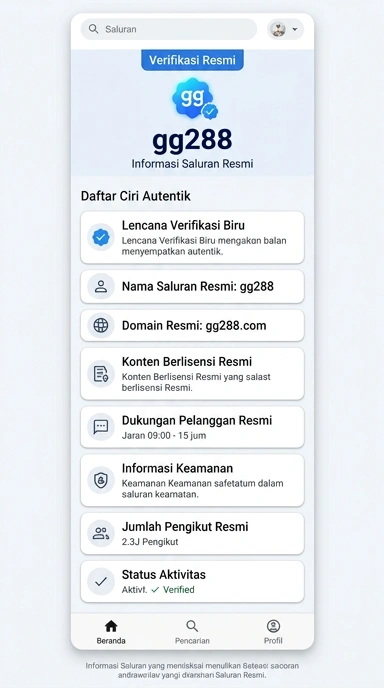 Kanal Resmi gg288 untuk Pengguna Android Indonesia